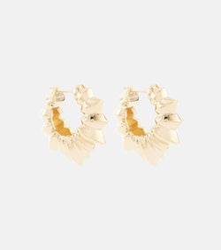 Zimmermann Deco gold-plated hoop earrings