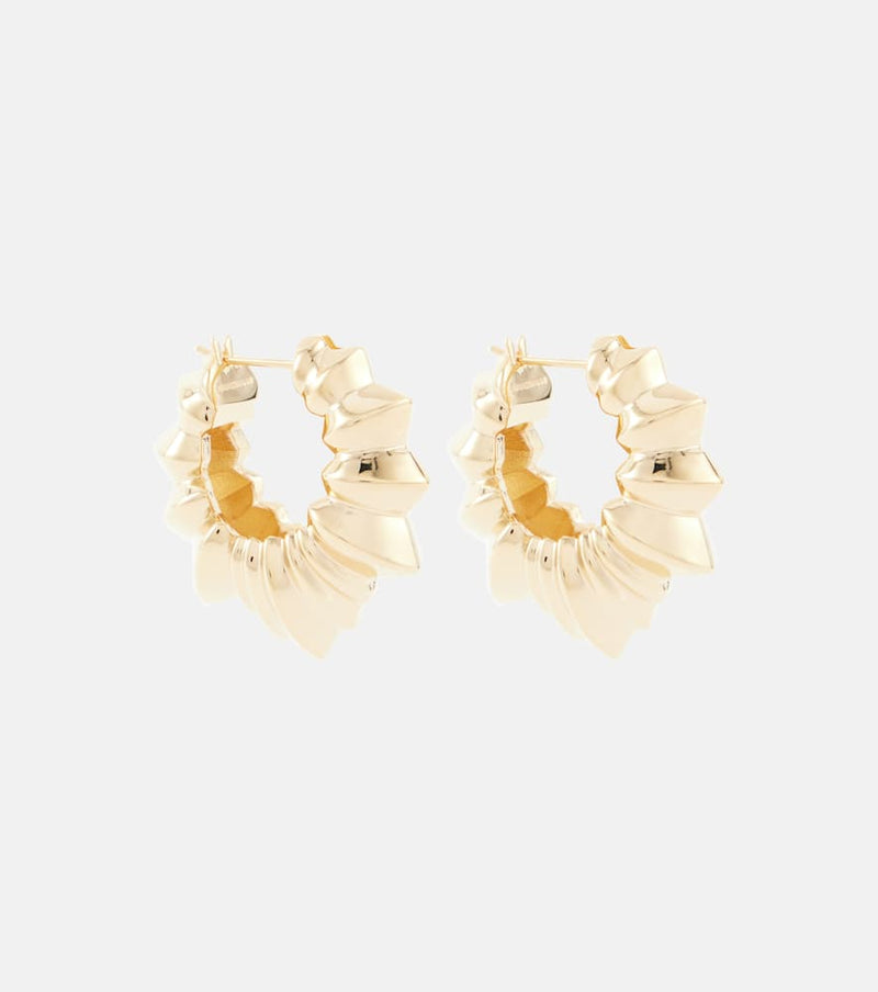 Zimmermann Deco gold-plated hoop earrings