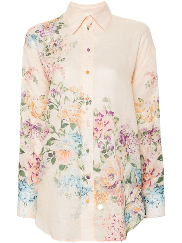 Zimmermann Floral Print Relaxed Shirt