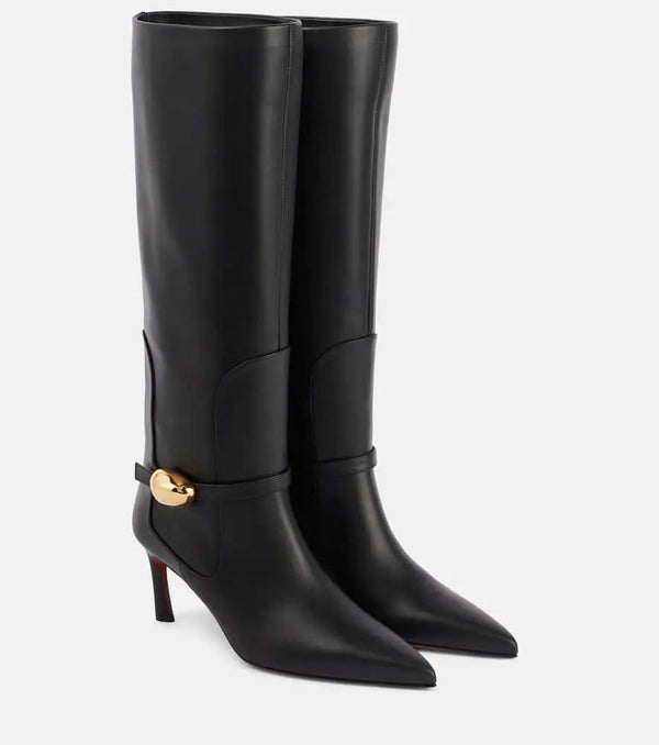 Zimmermann Harlow 65 leather knee-high boots | LYBSTORE