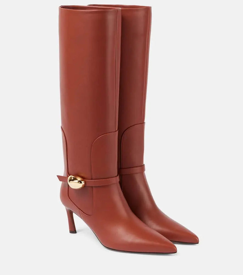 Zimmermann Harlow 65 leather knee-high boots