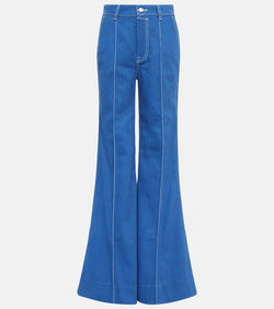 Zimmermann High Tide high-rise flared jeans