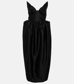 Zimmermann Matchmaker silk and wool midi dress