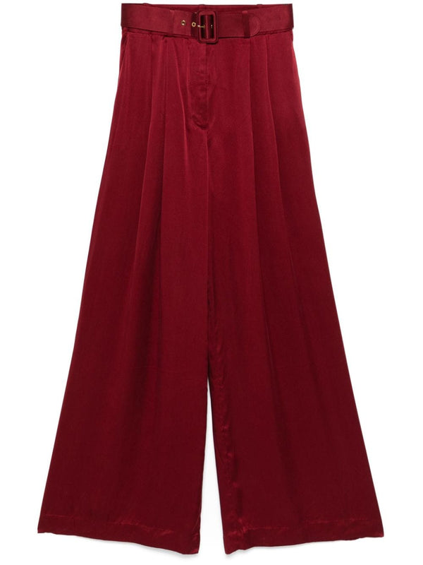 Zimmermann Silk Wide Leg Trousers