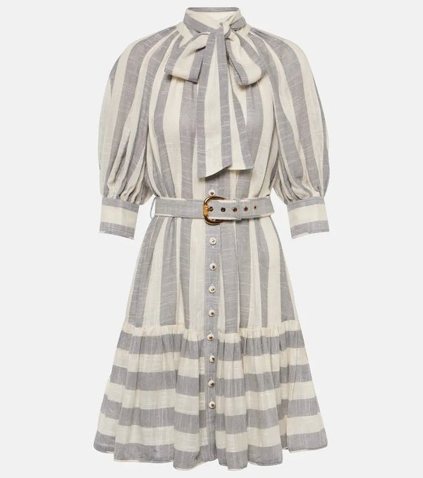 Zimmermann Striped midi dress | LYBSTORE