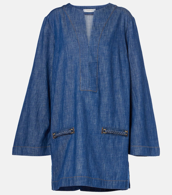 Zimmermann Wylie denim tunic