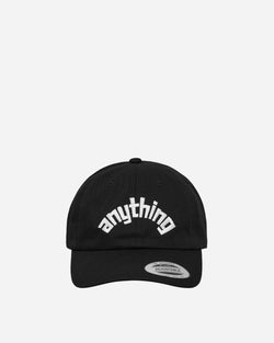 aNYthing Curved Logo Dad Hat Black