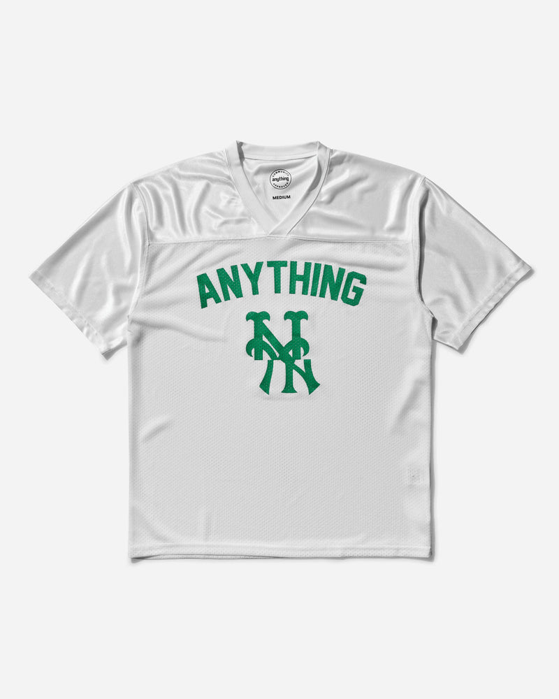 aNYthing Men s Subway Series Football Jersey White