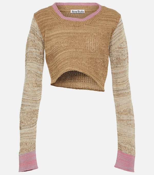 Acne Studios Asymmetric wool-blend sweater