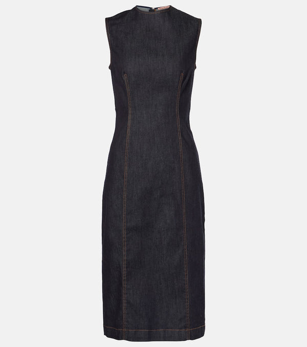 Acne Studios Denka denim midi dress