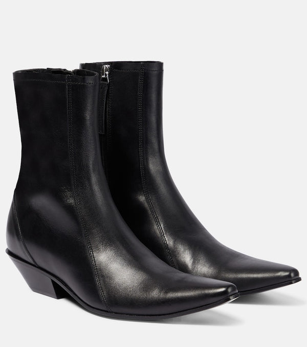 Acne Studios Leather cowboy boots