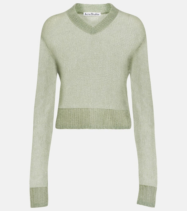 Acne Studios Open mohair-blend sweater