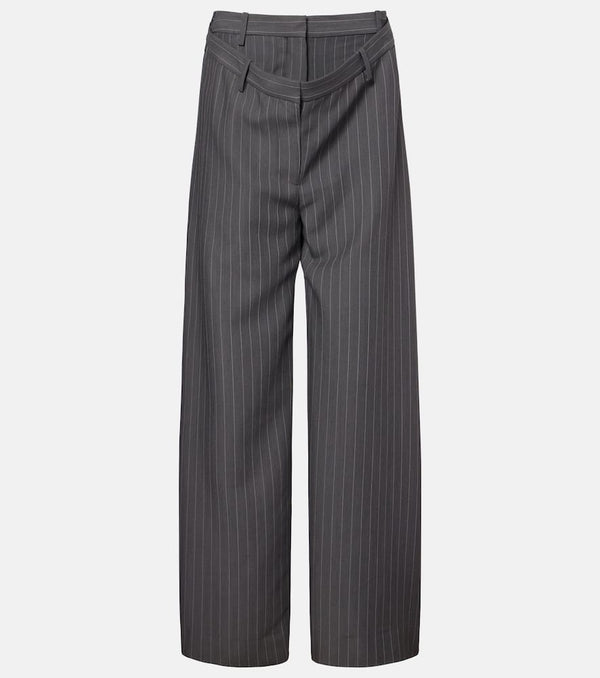 Acne Studios Plave pinstripe wide-leg pants