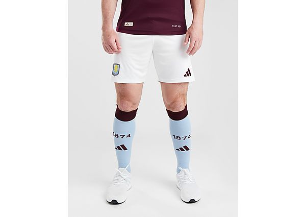 adidas Aston Villa 2024 25 Home Shorts White