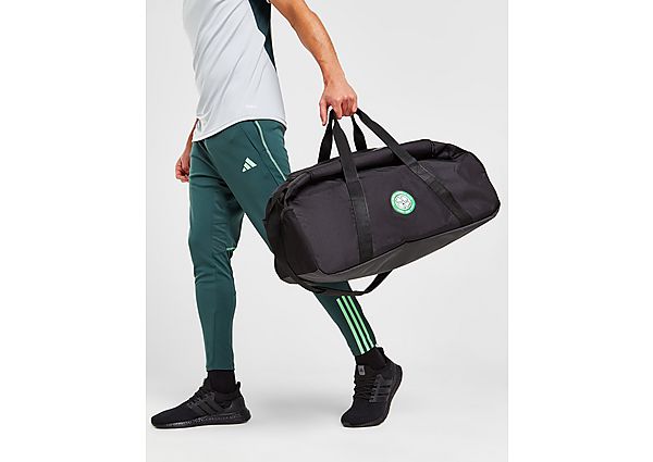 adidas Celtic FC Tiro Holdall Duffel Bag Black