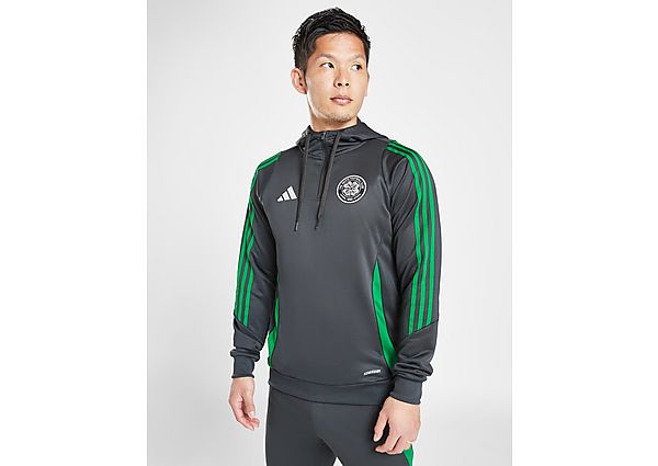 adidas Celtic Track Hoodie Grey