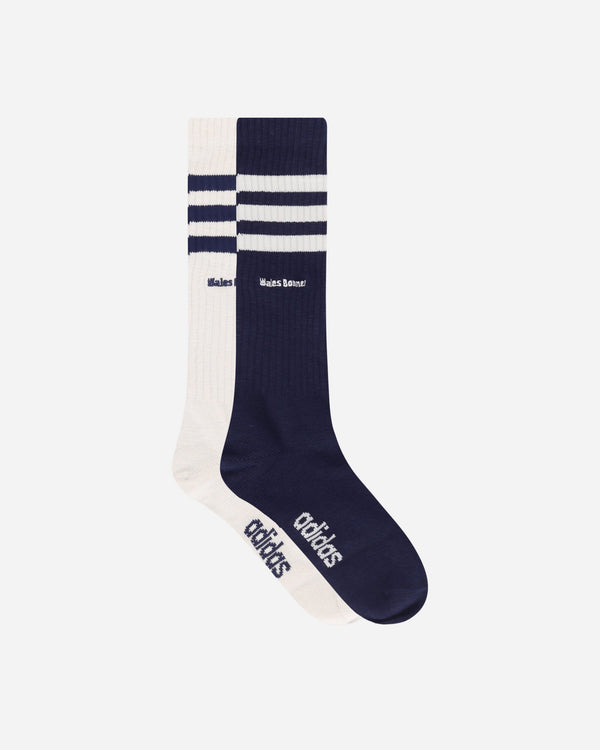 adidas Wales Bonner Socks Wonder White / Collegiate Navy