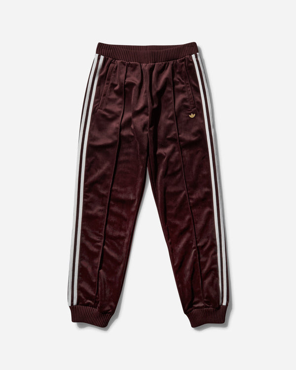 adidas Women s Premium Brushed Velvet Track Pants Shadow Brown