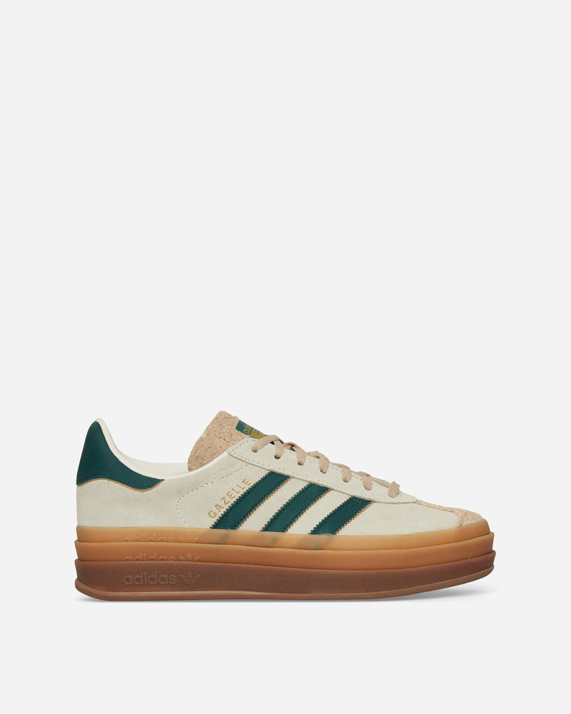 adidas Women s Gazelle Bold Sneakers Cream White / Collegiate Green