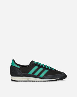 adidas Women s SL 72 Sneakers Core Black / Semi Court Green