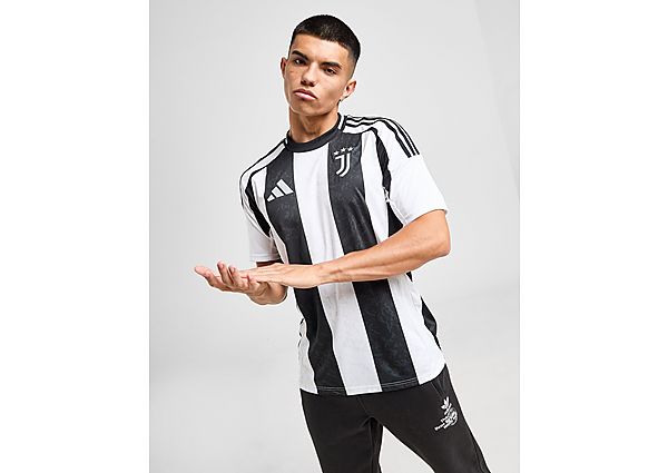 adidas Juventus 2024 25 Home Shirt White Black