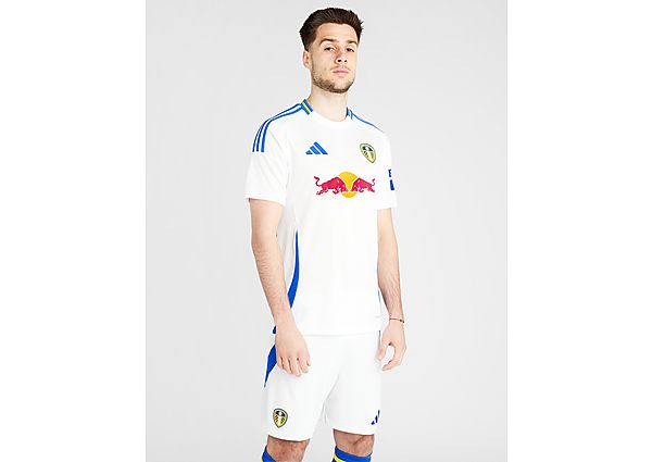 adidas Leeds United FC 2024 25 Home Shirt White