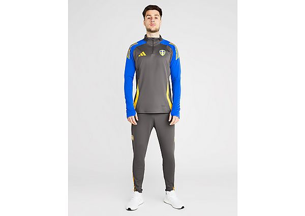 adidas Leeds United FC Training Track Pants Grey