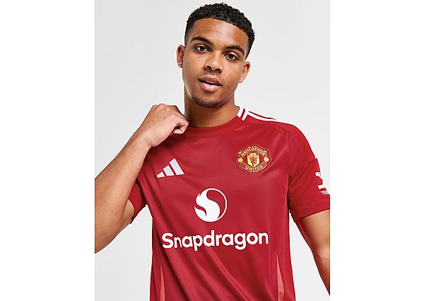 adidas Manchester United FC 2024 25 Home Shirt Mufc Red