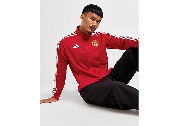 adidas Manchester United FC DNA Training Track Top Red