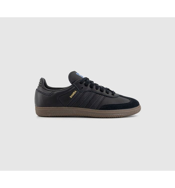 adidas Mens Samba OG Trainers Black Black Gum