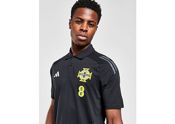 adidas Northern Ireland Tiro 24 Polo Shirt Black