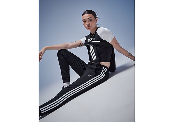 adidas Originals 3-Stripes Poly Track Pants Black