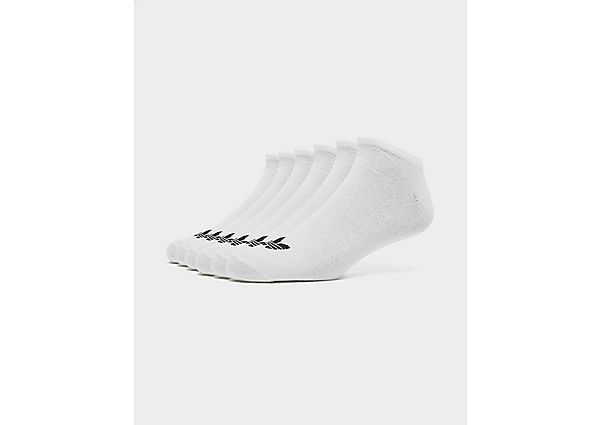 adidas Originals 6Pack NoShow Socks White