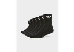 adidas Originals 6Pack Quarter Socks Black