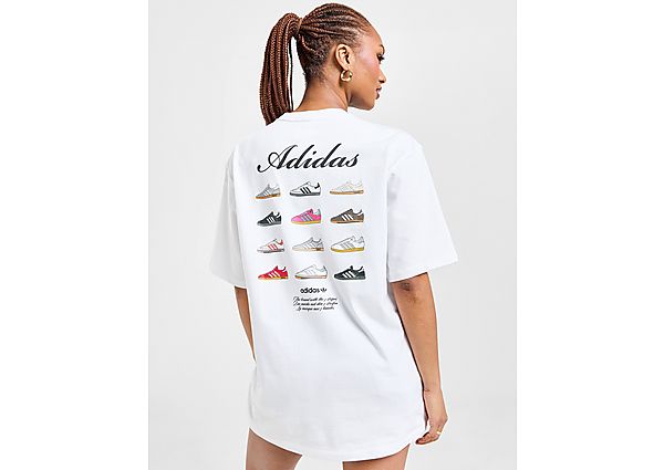 adidas Originals Trefoil Footwear Graphic T-Shirt White