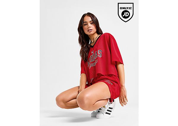 adidas Originals Varsity Mesh T-Shirt Red