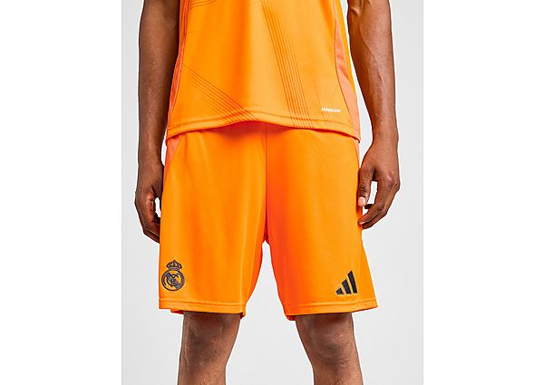 adidas Real Madrid 2024 25 Away Shorts Crew Orange, Crew Orange