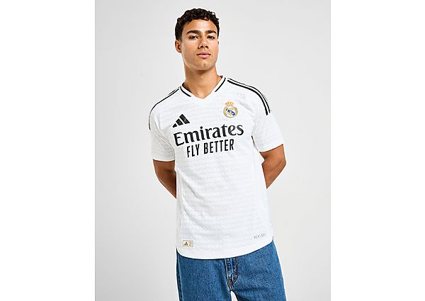 adidas Real Madrid 2024 25 Match Home Shirt White