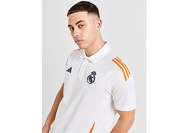 adidas Real Madrid Polo Shirt White