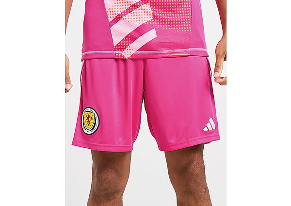 adidas Scotland 2024 Goalkeeper Alternate Shorts Pink