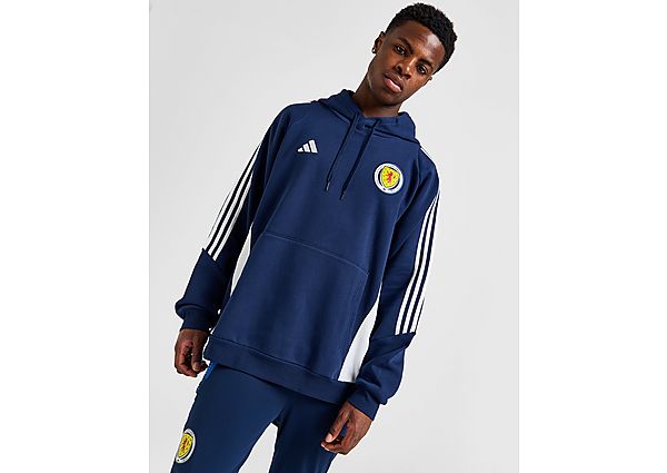 adidas Scotland Tiro 24 Hoodie Team Navy Blue 2 White