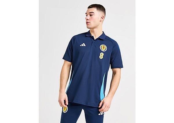 adidas Scotland Tiro 24 Polo Shirt Team Navy Blue