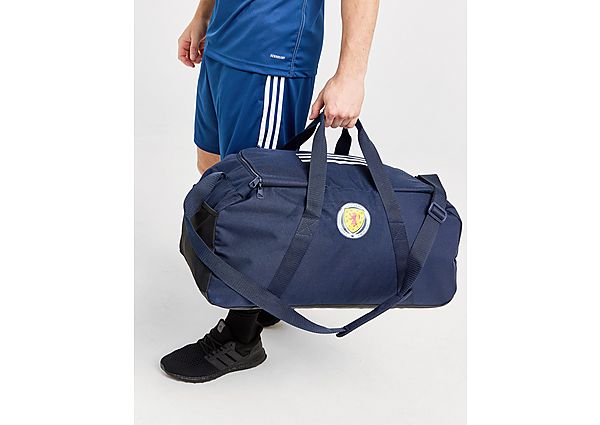 adidas Scotland Tiro Large Duffle Bag Team Navy Blue 2 Black