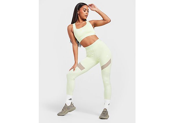 adidas Shine Tape Tights Green