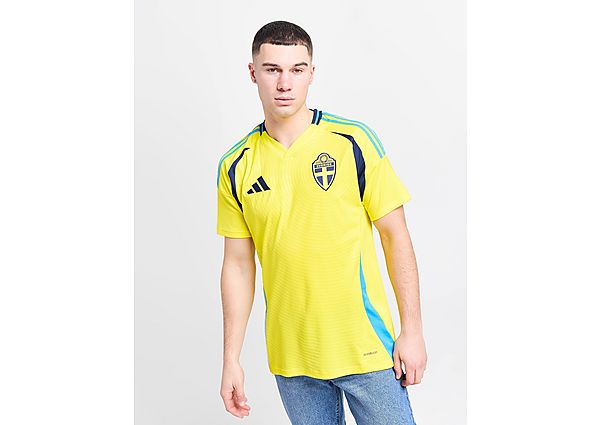 adidas Sweden 2024 Home Shirt Bright Yellow