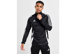 adidas Tiro 1 4 Zip Top Black