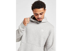 adidas Trefoil Essential Fleece Hoodie Grey