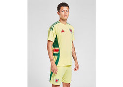 adidas Wales 2024 Away Shorts Yellow