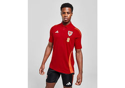 adidas Wales Tiro 24 Polo Shirt Red