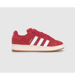 adidas Womens Campus 00s Trainers Better Scarlet Cloud White In Natural